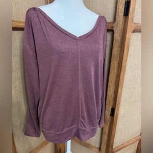Prana deep V lightweight yoga top